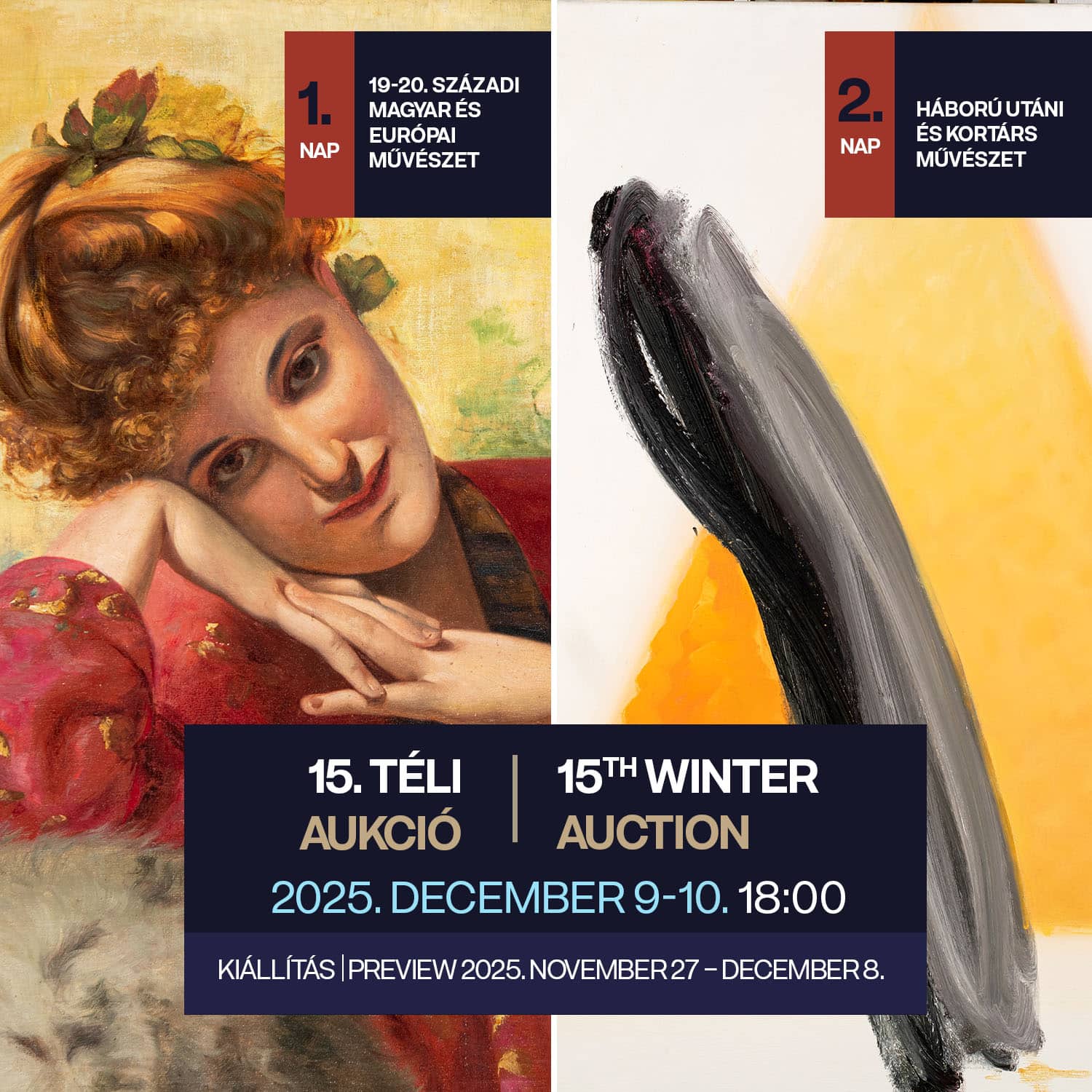 15. Téli Aukció a Bodó Galériában
